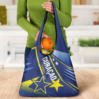 Country of Curacao Grocery Bag Proud of Our Flag
