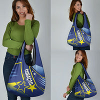 Country of Curacao Grocery Bag Proud of Our Flag