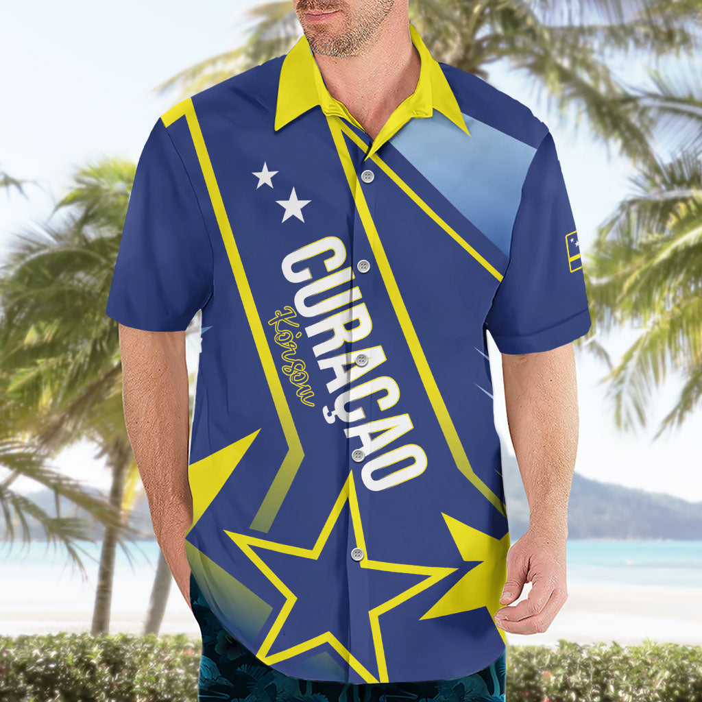Personalized Country of Curacao Hawaiian Shirt Proud of Our Flag