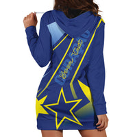 Personalized Country of Curacao Hoodie Dress Proud of Our Flag