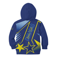 Personalized Country of Curacao Kid Hoodie Proud of Our Flag