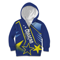Personalized Country of Curacao Kid Hoodie Proud of Our Flag