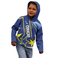 Personalized Country of Curacao Kid Hoodie Proud of Our Flag