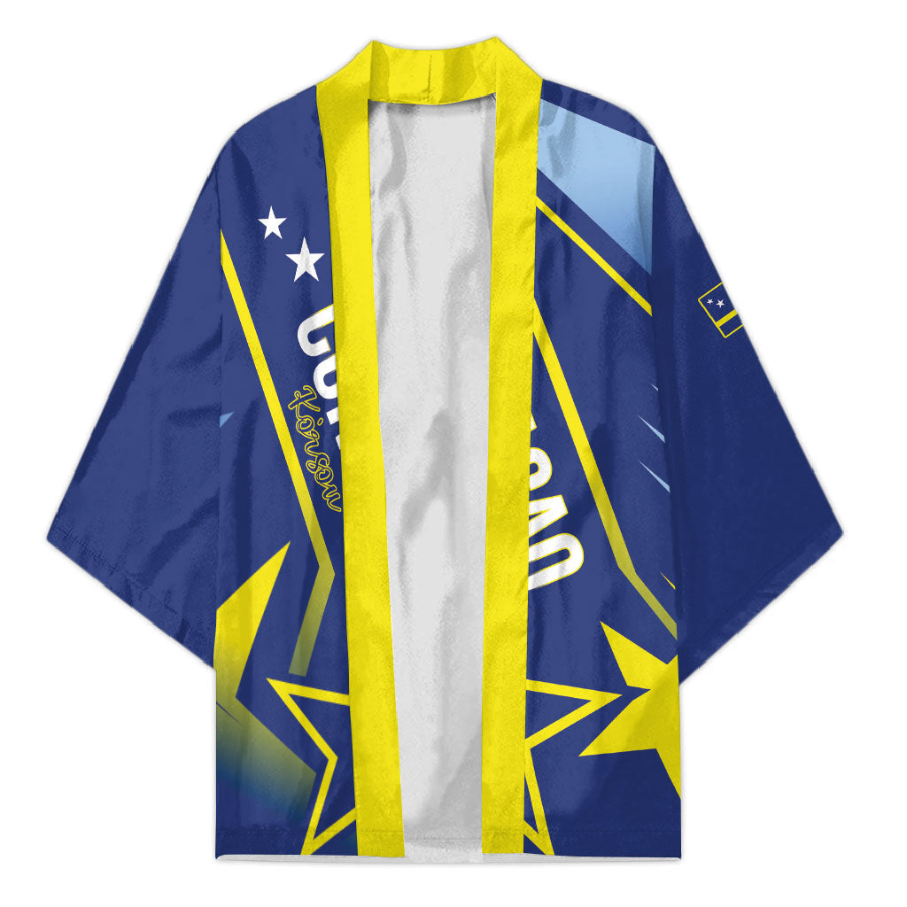 Personalized Country of Curacao Kimono Proud of Our Flag