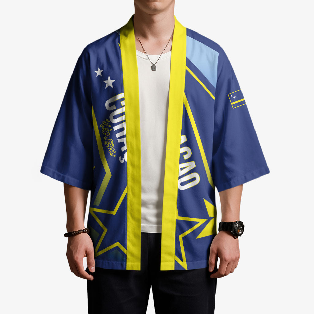 Personalized Country of Curacao Kimono Proud of Our Flag