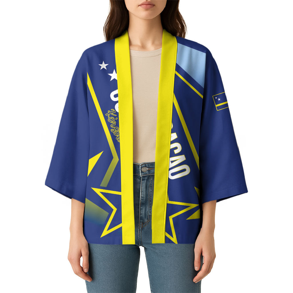 Personalized Country of Curacao Kimono Proud of Our Flag