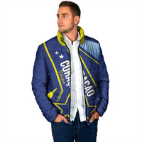 Personalized Country of Curacao Padded Jacket Proud of Our Flag
