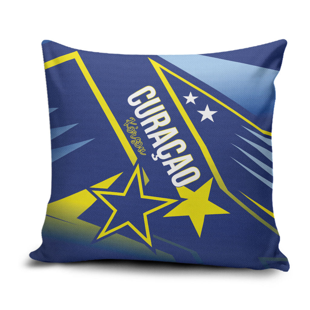 Country of Curacao Pillow Cover Proud of Our Flag