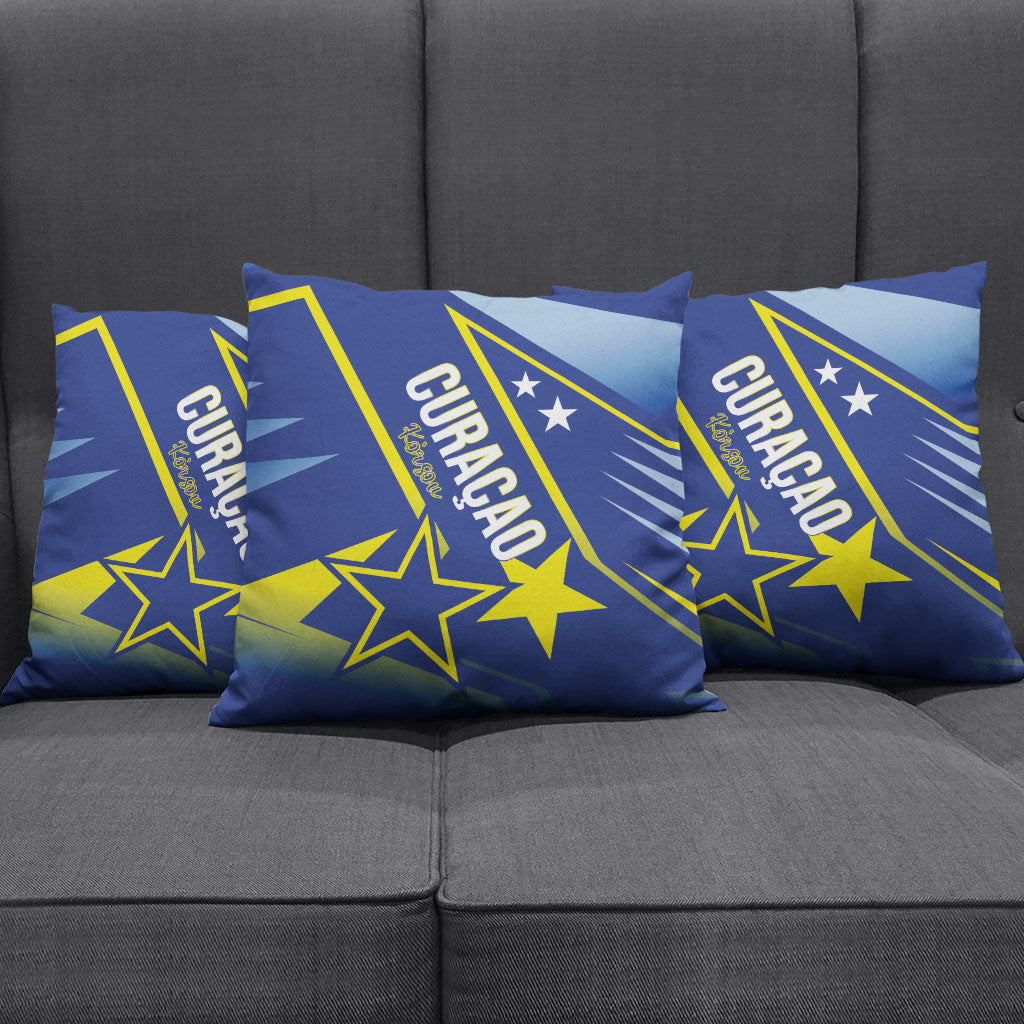 Country of Curacao Pillow Cover Proud of Our Flag