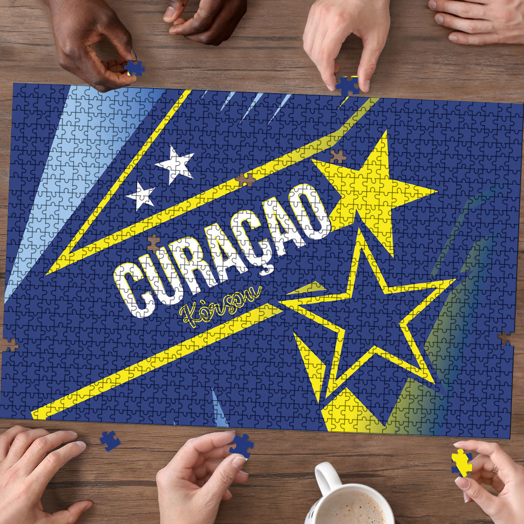 Country of Curacao Puzzle Proud of Our Flag