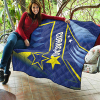 Country of Curacao Quilt Proud of Our Flag
