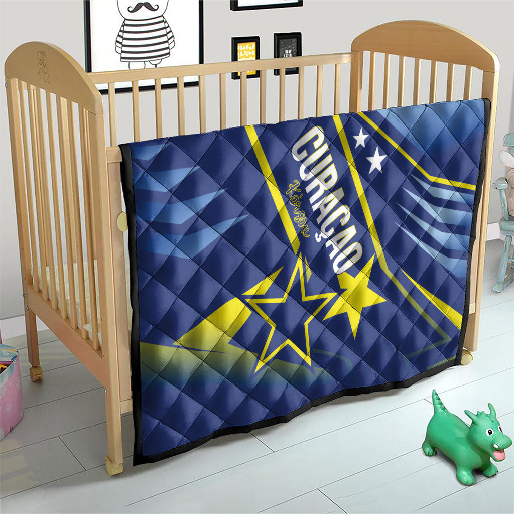 Country of Curacao Quilt Proud of Our Flag