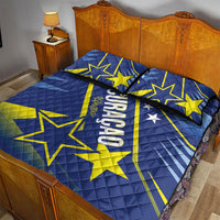 Country of Curacao Quilt Bed Set Proud of Our Flag