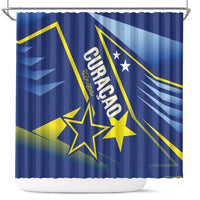 Country of Curacao Shower Curtain Proud of Our Flag