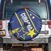 Country of Curacao Spare Tire Cover Proud of Our Flag