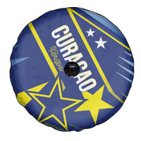 Country of Curacao Spare Tire Cover Proud of Our Flag
