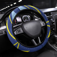 Country of Curacao Steering Wheel Cover Proud of Our Flag