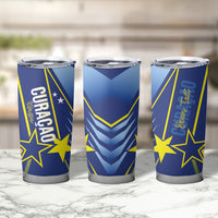 Personalized Country of Curacao Tumbler Cup Proud of Our Flag