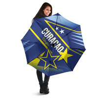 Country of Curacao Umbrella Proud of Our Flag