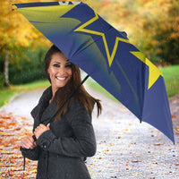Country of Curacao Umbrella Proud of Our Flag