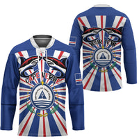 Personalized Cape Verde 1975 Hockey Jersey Happy Independence Day