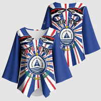 Personalized Cape Verde 1975 Kimono Sleeve Blouse Happy Independence Day