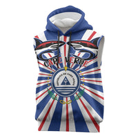 Personalized Cape Verde 1975 Sleeveless Hoodie Happy Independence Day