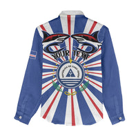 Personalized Cape Verde 1975 Women Casual Shirt Happy Independence Day