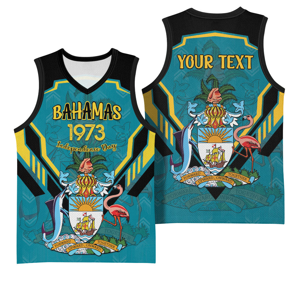 Personalized Bahamas 1973 Basketball Jersey Happy Independence Day