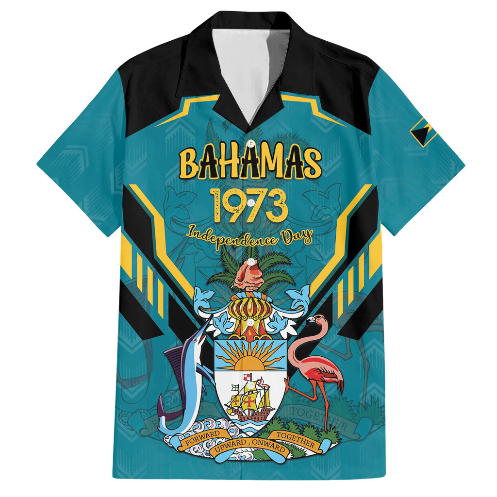 Personalized Bahamas 1973 Hawaiian Shirt Happy Independence Day