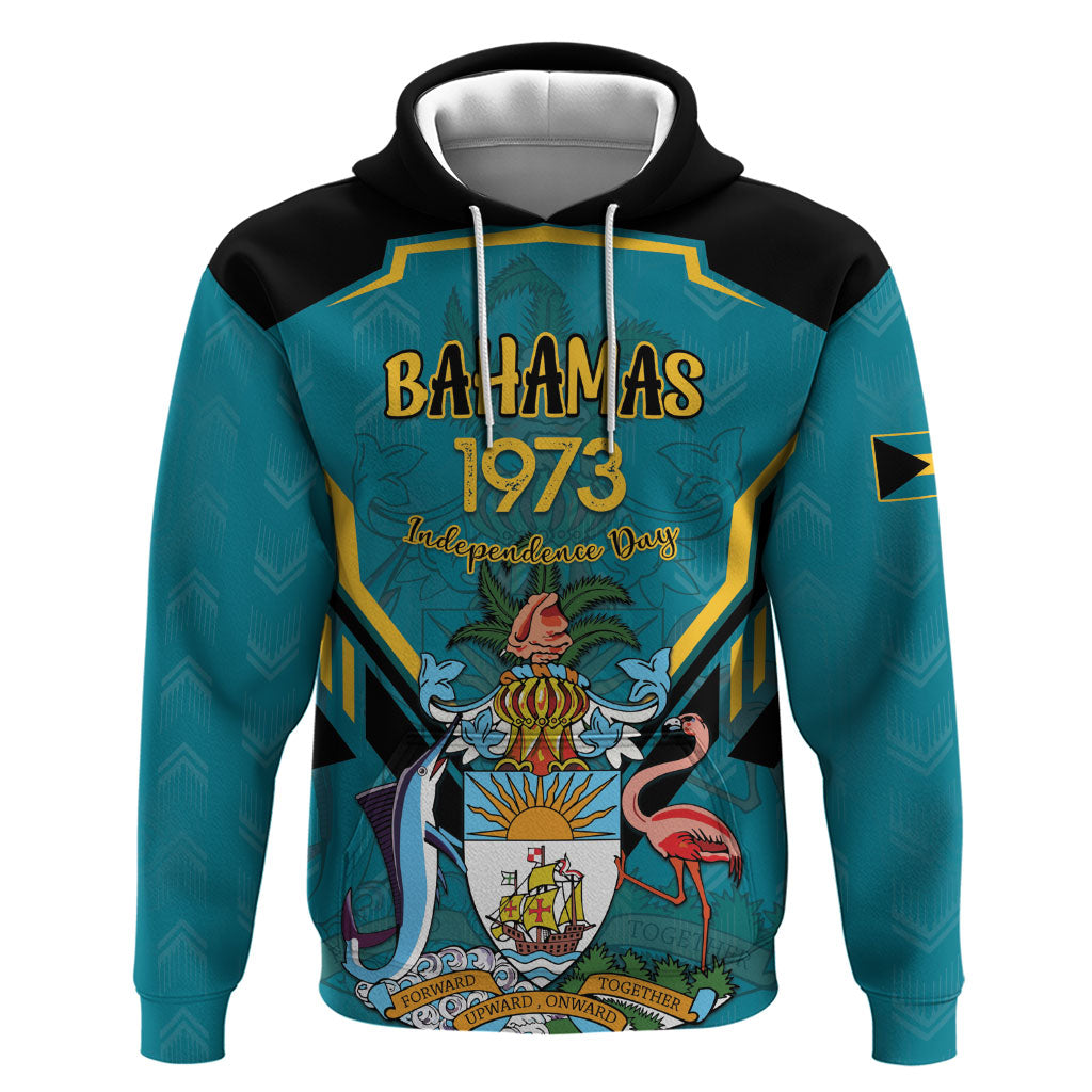 Personalized Bahamas 1973 Hoodie Happy Independence Day