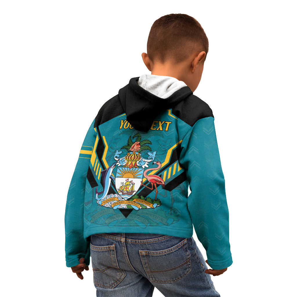 Personalized Bahamas 1973 Kid Hoodie Happy Independence Day