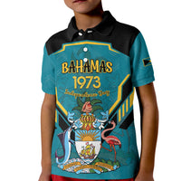 Personalized Bahamas 1973 Kid Polo Shirt Happy Independence Day