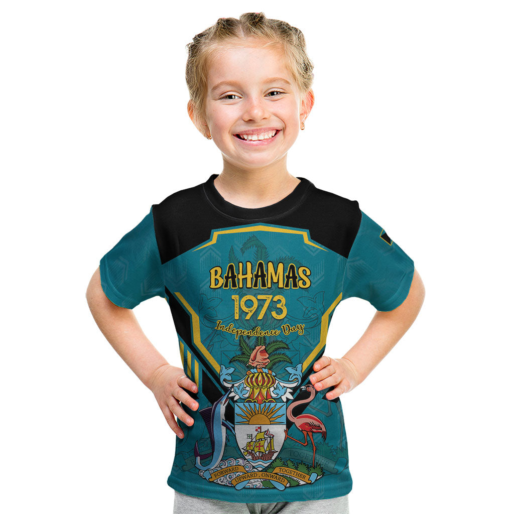 Personalized Bahamas 1973 Kid T Shirt Happy Independence Day