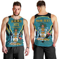 Personalized Bahamas 1973 Men Tank Top Happy Independence Day
