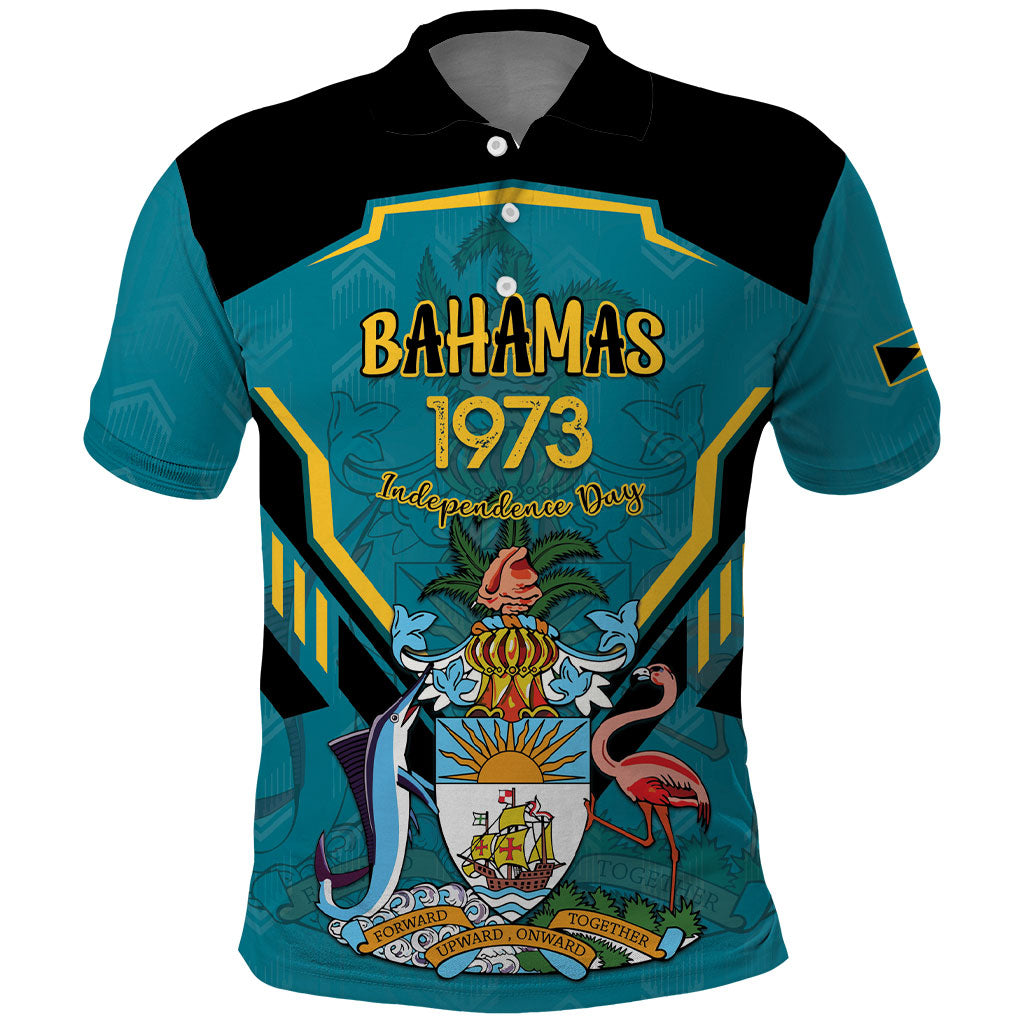 Personalized Bahamas 1973 Polo Shirt Happy Independence Day