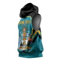 Personalized Bahamas 1973 Sleeveless Hoodie Happy Independence Day