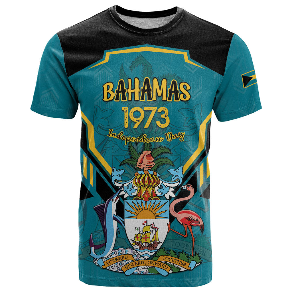 Personalized Bahamas 1973 T Shirt Happy Independence Day