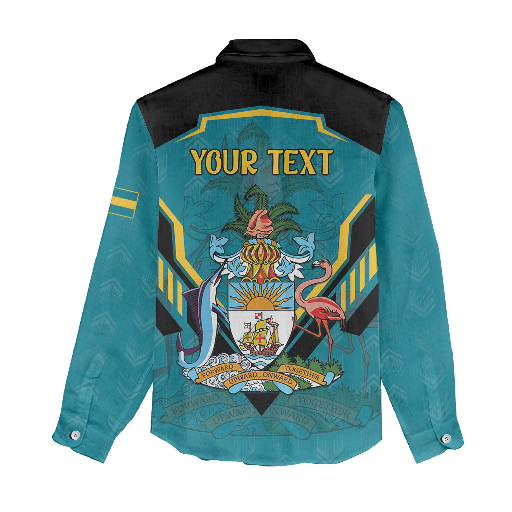 Personalized Bahamas 1973 Women Casual Shirt Happy Independence Day