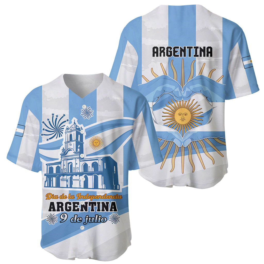 9 July Argentina Independence Day Baseball Jersey The House Of Tucuman Special Version - Wonder Print Shop