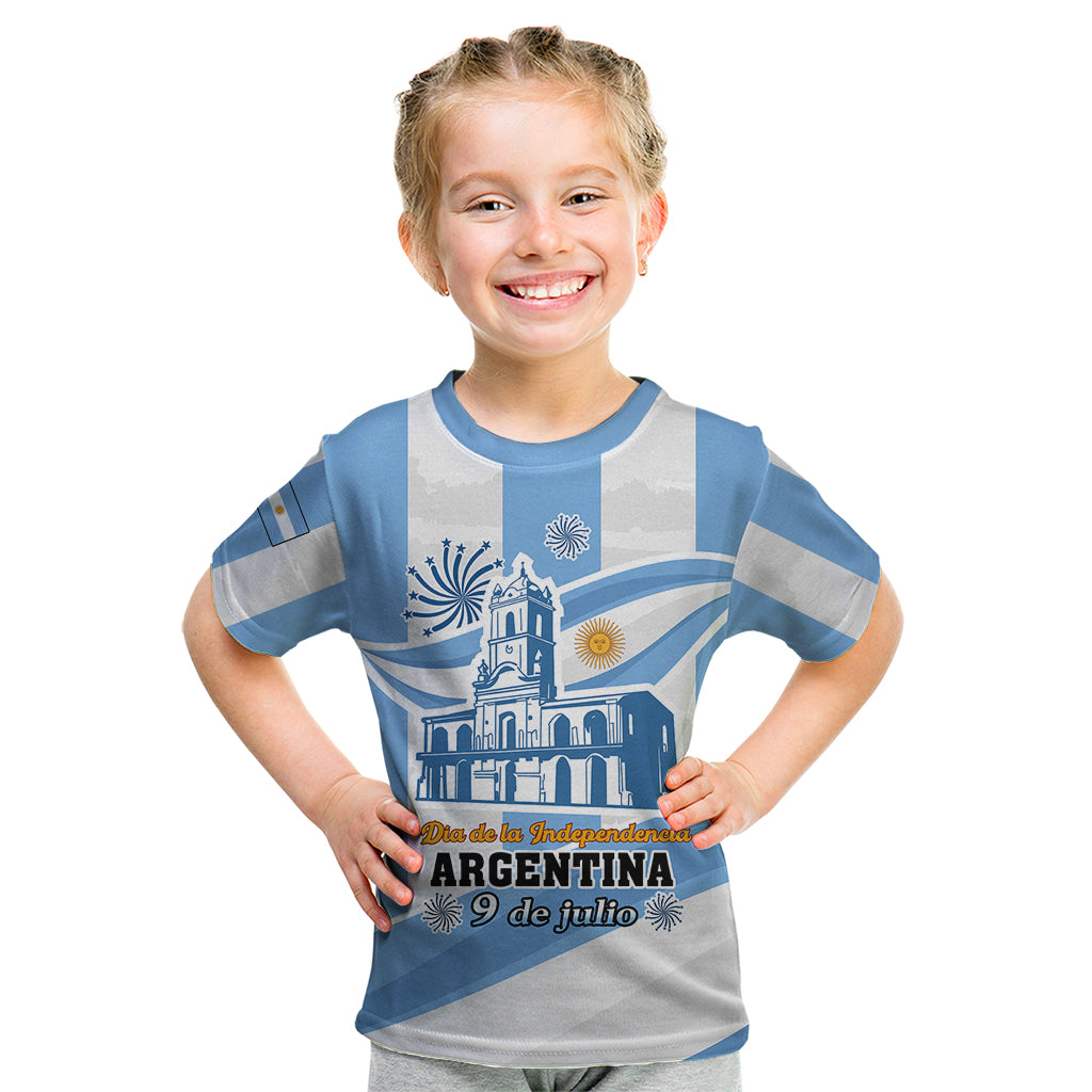 9 July Argentina Independence Day Kid T Shirt The House Of Tucuman Special Version - Wonder Print Shop