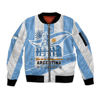 9 July Argentina Independence Day Sleeve Zip Bomber Jacket The House Of Tucuman Special Version - Wonder Print Shop