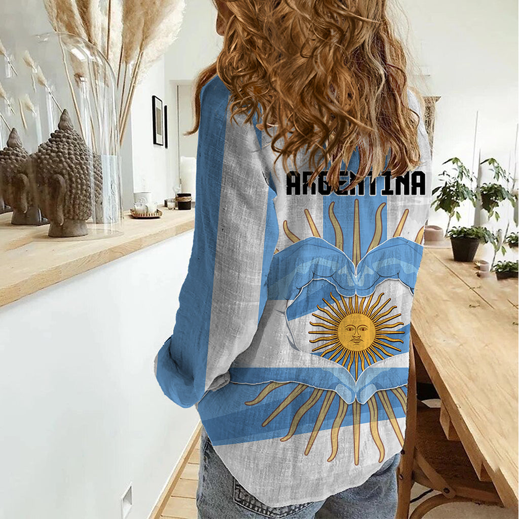 9 July Argentina Independence Day Women Casual Shirt The House Of Tucuman Special Version - Wonder Print Shop