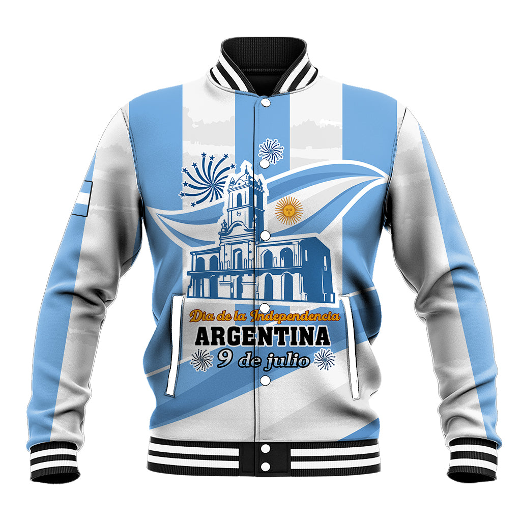 Custom 9 July Argentina Independence Day Baseball Jacket The House Of Tucuman Special Version - Wonder Print Shop