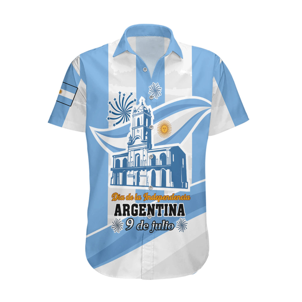 Custom 9 July Argentina Independence Day Hawaiian Shirt The House Of Tucuman Special Version - Wonder Print Shop