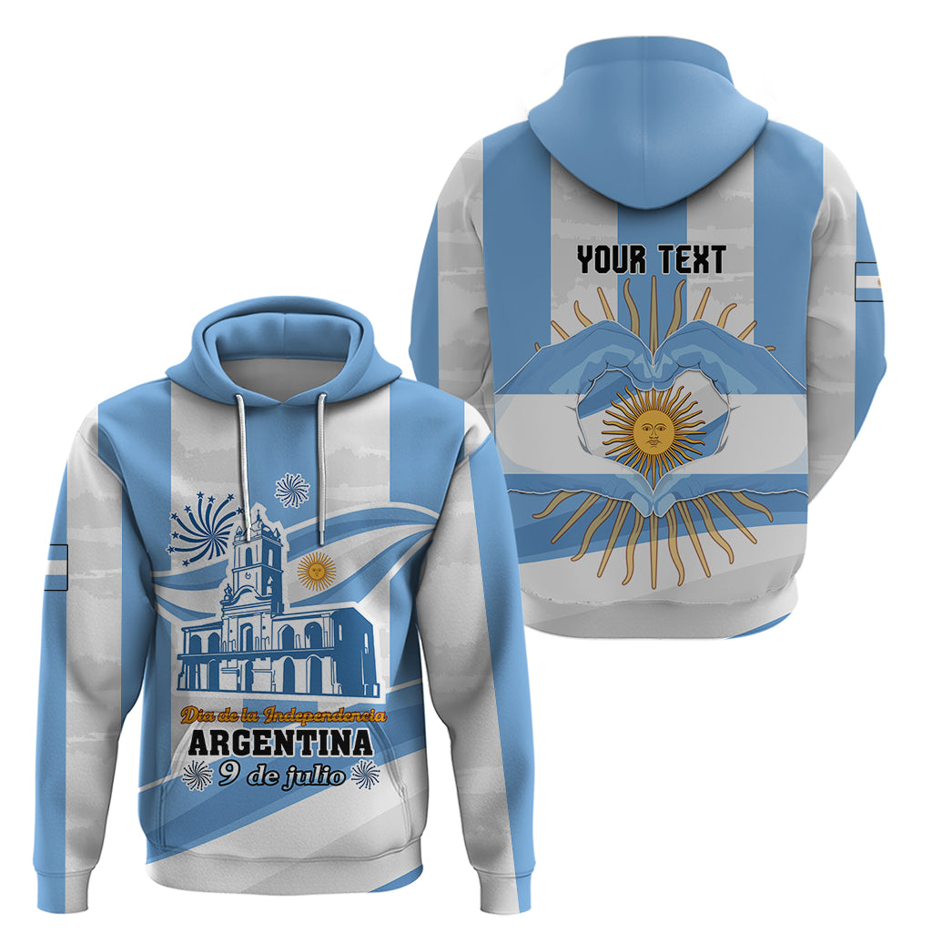 Custom 9 July Argentina Independence Day Hoodie The House Of Tucuman Special Version - Wonder Print Shop
