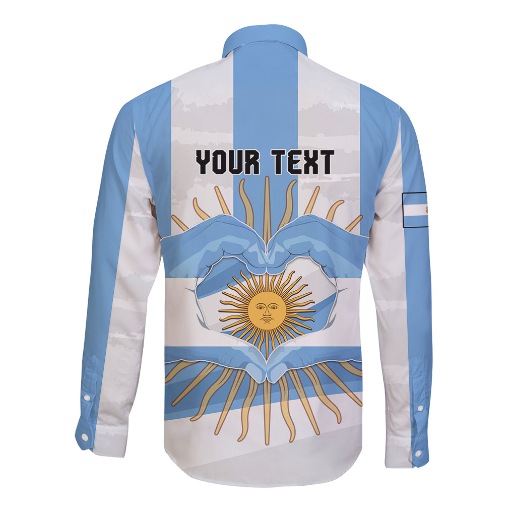 Custom 9 July Argentina Independence Day Long Sleeve Button Shirt The House Of Tucuman Special Version - Wonder Print Shop