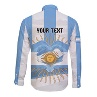 Custom 9 July Argentina Independence Day Long Sleeve Button Shirt The House Of Tucuman Special Version - Wonder Print Shop