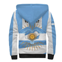 Custom 9 July Argentina Independence Day Sherpa Hoodie The House Of Tucuman Special Version - Wonder Print Shop