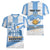 Custom 9 July Argentina Independence Day Women V Neck T Shirt The House Of Tucuman Special Version - Wonder Print Shop